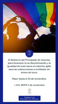 Convocatoria subvenciones LGTBI