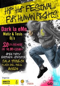 cartel Festival Hip Hop por los Derechos Humanos
