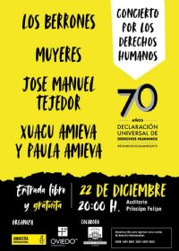 Concierto 70� aniversario Declaraci�n Universal Derechos Humanos
