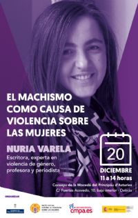 Charla de Nuria Varela en el CMPA