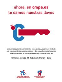 Invitaci�n inauguraci�n CMPA